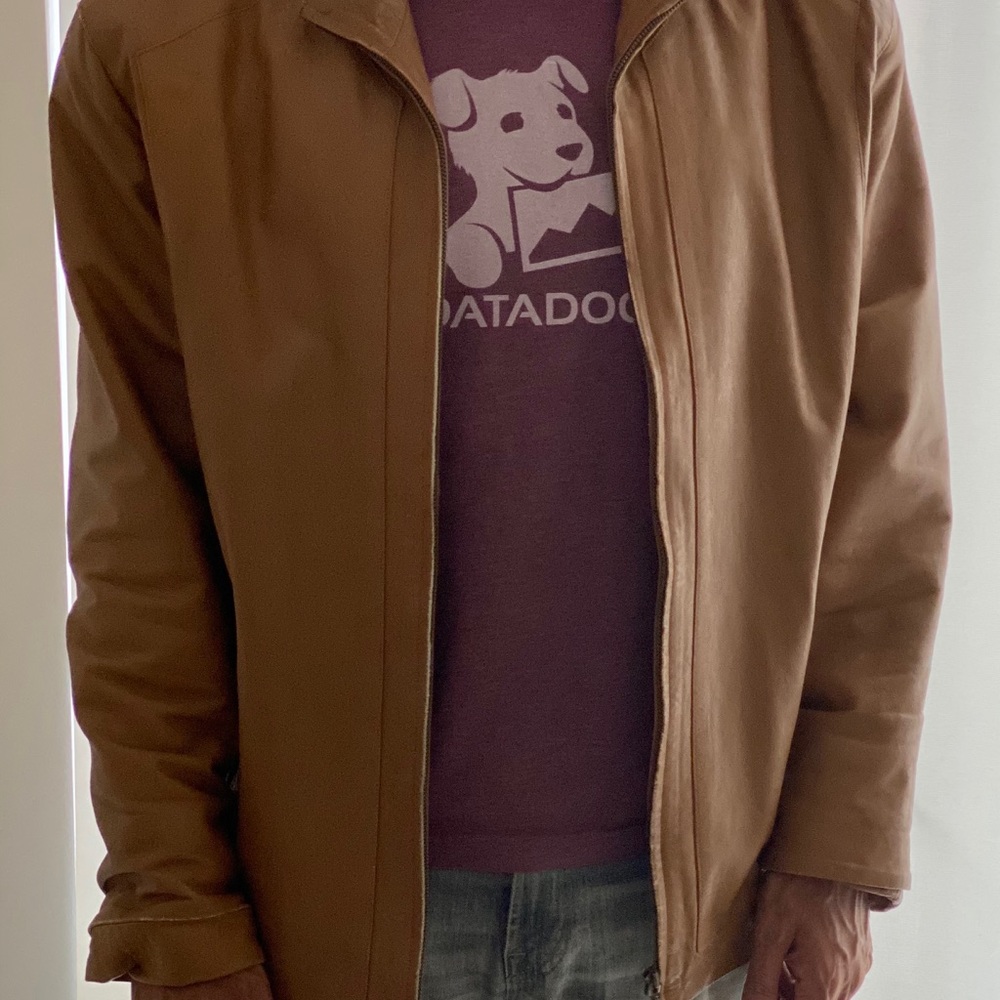 Leather Brown Jacket Men’s